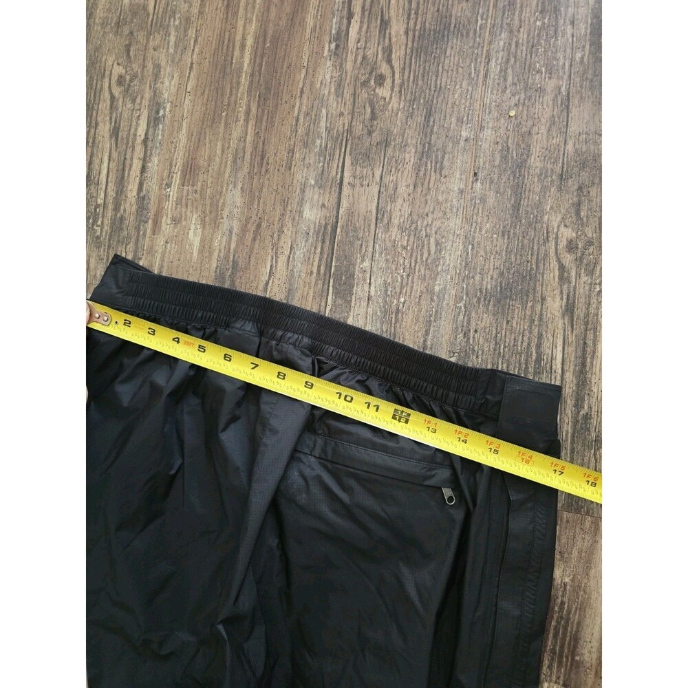 Marmot PreCip Eco Full Zip Rain Pants L Black Waterproof Outdoor - Picture 4 of 6